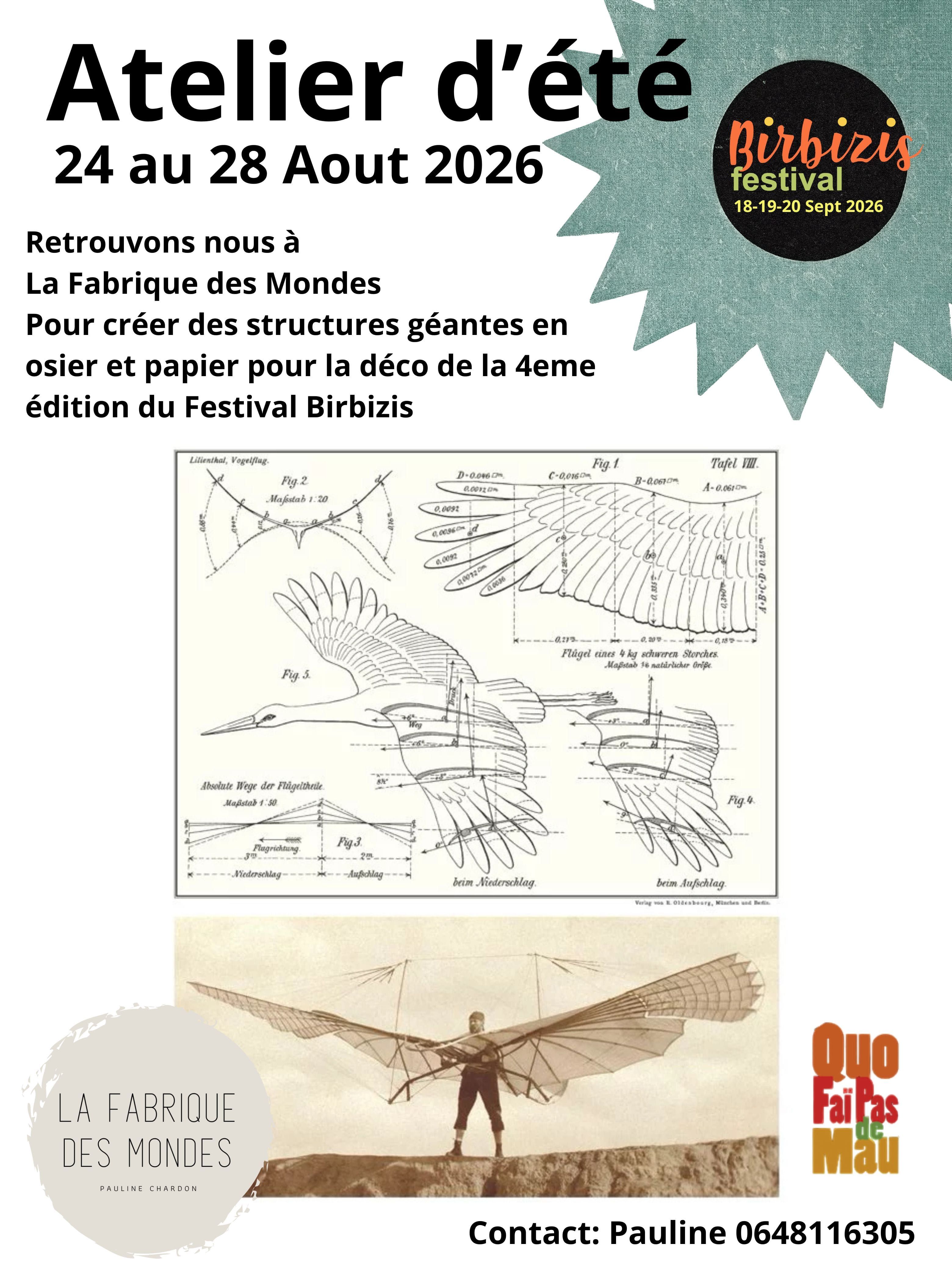 Invitation Atelier été
